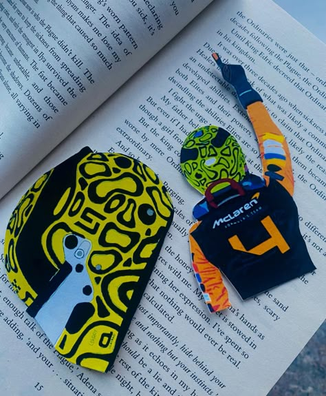 F1 Lando Norris Helmet Bookmarks, Formula One Bookmarks, Lando Norris Formula 1 Gifts, Mclaren Merch, - Etsy UK Lando Norris Merch, Mclaren Merch, Lando Norris Helmet, F1 Lando Norris, Lando Norris Mclaren, Mclaren F1, Lando Norris, Book Boyfriends, F1 Drivers