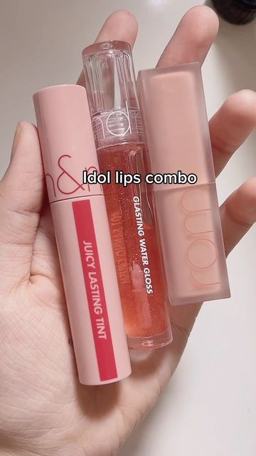 𝓱𝓪𝓷𝔂 on Instagram: "love it 💕💕 #idollips #wonyounglips" Romand Lip Matte, Lips Combo, Rom Nd, Lip Tutorial, Makeup Accesories, Beauty Makeup Tutorial, Lip Makeup Tutorial, Makeup Help, Swag Makeup