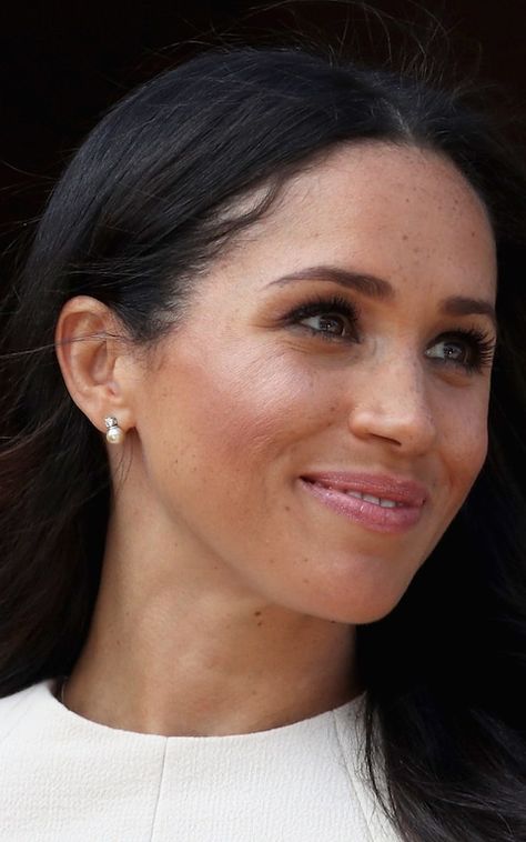 Doria Ragland, Aquamarine Cocktail Ring, Bridal Earrings Studs, Canadian Jewelry, Givenchy Dress, Wood Jewelery, Princess Meghan, Opal Stud Earrings, Bridal Earrings Drop