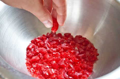 Melting hard candies in the oven or on the stovetop saves time versus making hard candy from scratch. This shortcut works well when you want to make stained glass sugar ornaments, windows for gingerbread houses, a windshield for a car cake, or to achieve the look of water. The oven method is best for retaining … How To Melt Sugar, How To Melt Chocolate, Sugar Free Hard Candy, Red Hots Candy, Butterscotch Candy, Fondant Flower Cake, Cinnamon Candy, Sugar Free Candy, Candy Decorations