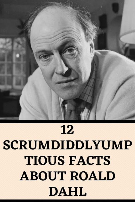 12 Scrumdiddlyumptious Facts About Roald Dahl Ronald Dahl, Edgy Kid, Kids Books, Roald Dahl, The Master, In A World, Facts About, A World, Einstein