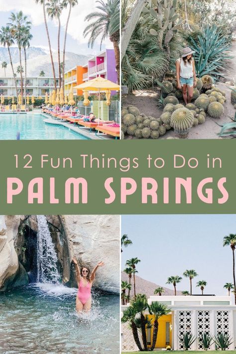 Discover fun things to do in Palm Springs! Explore exciting activities, attractions, and entertainment options in this lively desert oasis. Downtown Palm Springs, Parker Palm Springs, Cool Things To Do, California Destinations, Palm Spring, Spring Fun, Palm Springs California, Spring Vacation, Palm Desert