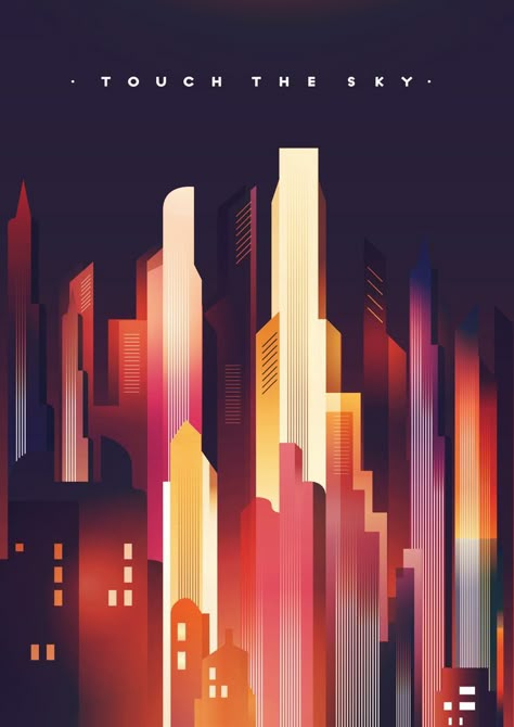 Cristiana Couceiro, Abstract Cityscape, Graphisches Design, Slow Design, New Retro Wave, Graphic Design Inspo, Graphic Inspiration, Graphic Design Ideas, Minimalistic Design