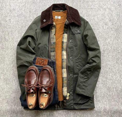 Paraboot Michael, Vest Outfits Men, Barbour Bedale, Ivy Style, Gents Fashion, Concept Clothing, Smart Outfit, Mens Outfit Inspiration, Sharp Dressed Man