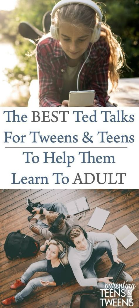 Periods Hacks, Periods Tips, Ted Talks For Kids, Best Ted Talks, Raising Teenagers, Parenting Preteens, Parenting Teenagers, Parenting Classes, Smart Parenting