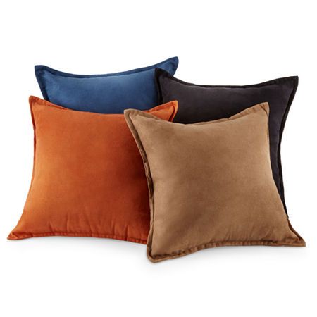 Add a touch of style to a space with this 2-pack of Home Expressions square throw pillows. They're made from a faux suede that makes them great to cuddle with while still looking chic. Shape: SquarePillow Size: 16 X 16 InBase Material: 100% SuedeFront Fabric: Faux SuedeFilling Content: 100% PolyesterCare: Spot CleanMaterial: Faux SuedePillow & Cushion Covers Type: Throw Pillow CoversPillow Type: Throw PillowsCountry of Origin: Imported Suede Pillows, Buy Home, Square Throw Pillow, Square Pillow, Cushion Covers, Faux Suede, 2 Pack, Size 16, Throw Pillow