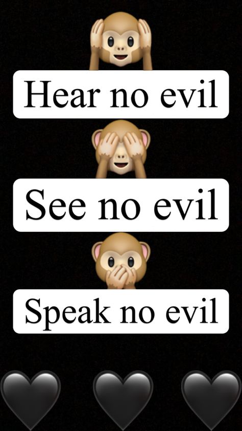 See No Hear No Speak No Tattoo Monkeys, 3 Wise Monkeys, Three Wise Monkeys Tattoo Design, Monkey Emoji Wallpapers, Monkey See No Evil, See No Evil Hear No Evil Speak No Evil, See No Evil Hear No Evil Speak No Evil Monkeys, Captain America Shield Art, Pencil Sketch Portrait