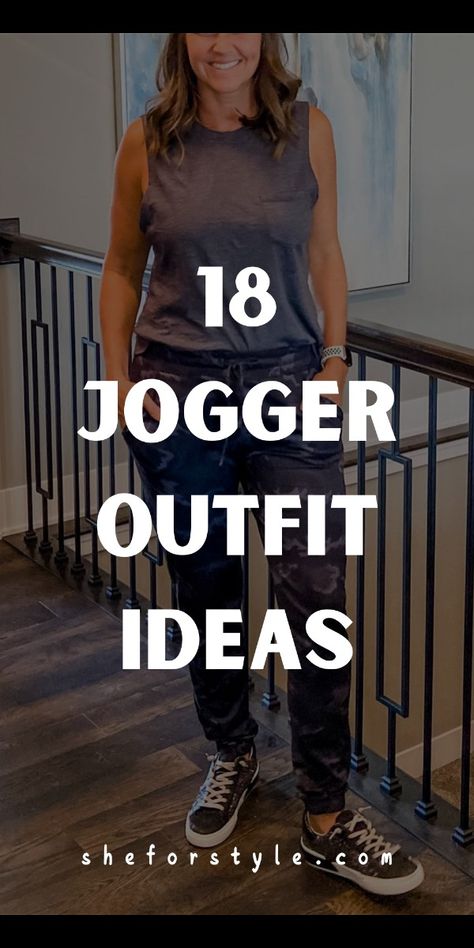 Are you ready to take your jogger game to the next level? Explore 18 stylish jogger outfit ideas that will help you create versatile looks for any occasion, from running errands to casual nights out. Outfit Ideas With Joggers Casual, Burgundy Joggers Outfit Women Casual, How To Wear Joggers To Work Dressy, Sweatpants Outfit Women Street Style, Jean Jacket And Joggers Outfit, Joggers With Tennis Shoes Outfit, Joggers And Crewneck Outfit, Curvy Joggers Outfit, Leisure Wear Outfits