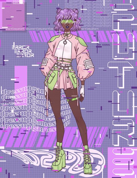 Pink Cyberpunk Outfit, Pastel Cyberpunk, Punk Aesthetic Outfit, Cyberpunk Dress, Cyberpunk Movies, Dark Cyberpunk, Cyberpunk Outfit, Oc Outfits, Dream Fashion