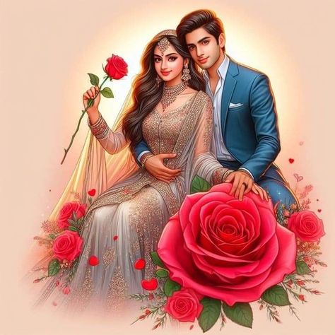 Dp Love, New Dp, Best Couple Pics For Dp, Best Whatsapp Dp, Photo Rose, Dj Images Hd, Love Couple Wallpaper, Cute Love Photos, Cartoon Love Photo