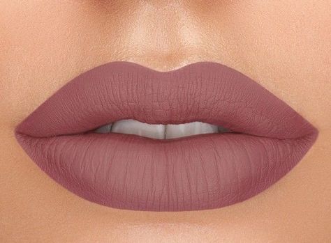 The mauve shade is one perfect colour, that is loved by all the office going women. You don’t have to worry if this colour is going to suit your skin tone or not, because this shade can go with all the skin tones. Mauve has a hue of pale purple giving it a look of dusty rose. The best part of it is this lip colour is that this is also known as the official lip colour of women. Winter Lip Color, Nabla Cosmetics, Mauve Lipstick, Permanente Make-up, Vampy Lips, Winter Lips, Lipstick Kit, Pigmented Lips, Lip Gloss Colors