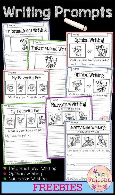 10 FREE Writing Prompts September Writing Prompts, March Writing Prompts, Informational Writing Prompts, Free Writing Prompts, Opinion Writing Prompts, Narrative Writing Prompts, Kindergarten Writing Prompts, Dr. Seuss, 2nd Grade Writing