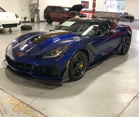 Corvette C7 Zr1, C7 Zr1, C4 Corvette, C7 Corvette, Admiral Blue, Chevrolet Corvette C7, Corvette Zr1, Corvette C7, Blue Photo