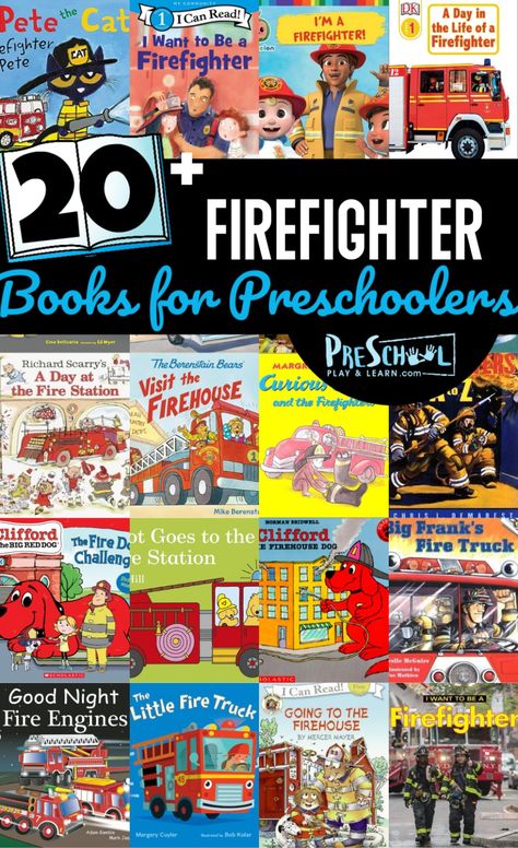 Looking for firefighter books for preschoolers? Look no further! We have gathered the best firefighter books that are perfect for your little ones. These books about firefighters are not only entertaining but also educational, teaching children about the brave firefighters who keep us safe. Your toddler, preschool, pre-k, kindergarten, and elementary age child will love hearing stories about fire trucks, fire safety, and the heroic actions of firefighters. Check out our recommended fireman books Firefighter Books Preschool, Fire Safety Books Preschool, Dinosaur Books For Kids, Books For Preschoolers, Cycle For Kids, Maze Book, Preschool Science Activities, Preschool Units, Fire Drill