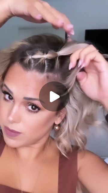 Check more at https://howcandothis.com/hairstyleideas/26097/ Cool Hairstyles For Short Hair Easy, Short Hair Softball Hairstyles, Cute Short Hair Updos Simple, Hair Dues For Short Hair, Cute Simple Short Hairstyles, Easy Side Braids For Medium Hair, Short Hair Pool Hairstyles, Baseball Mom Hairstyles, Short Hair Easy Hairstyles Quick