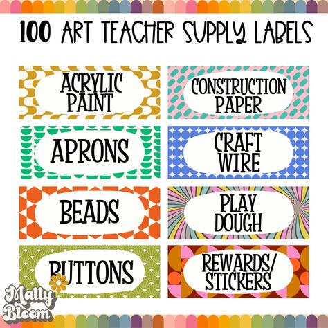 Excited to share the latest addition to my #etsy shop: Art Classroom Supply Labels, Art Closet Organization Labels, Classroom Decor, School Supplies Signs,Class Bin Printable Labels, Teacher Gift https://etsy.me/3a2x6NR Art Room Labels, Art Closet Organization, Art Supplies Labels, Classroom Supply Labels, Art Closet, Classroom Supplies Labels, Organization Labels, Classe D'art, Teacher Toolbox Labels