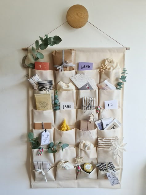 Reuseable DIY Advent Calendar. - Alice in Scandiland Advent Diy, Homemade Advent Calendars, Christmas Advent Calendar Diy, Advent Calendar Gifts, Advent Calendars For Kids, Advent Calenders, Diy Calendar, Christmas Calendar, Diy Advent Calendar