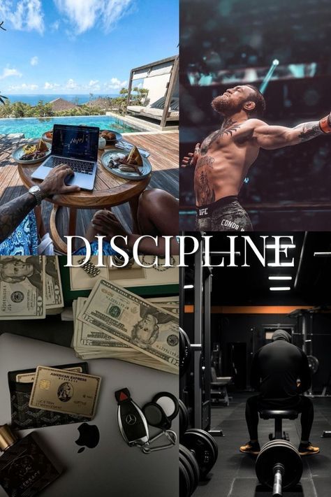 Discipline And Motivation Quotes, Motivational Wall Posters, Discipline Quotes Aesthetic, Discipline Quotes Wallpaper, Get Up Motivation, Motivation Discipline Wallpaper, Vision Board For Men, Discipline Lifestyle, Disciplined Lifestyle