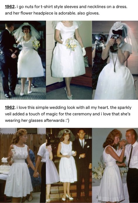 Wedding Dresses 60s, 1960s Wedding, Saying No, Vintage Bride, Vintage Bridal, Historical Dresses, Wedding Dress Inspiration, Dream Wedding Dresses, Wedding Looks