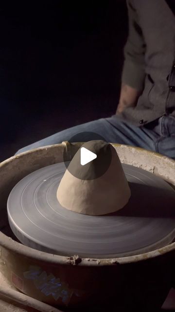 Just Noah on Instagram: "Here is a little tutorial of how I center larger amounts of clay. Let me know if this helps or not and if you need more clarification on anything.   #ceramics #pottery #howtocenterclay" Centering Pottery, How To Center Clay On Wheel, Throwing Pottery For Beginners, Pottery Throwing For Beginners, Centering Clay Pottery Wheel, Pottery Centering, Wheel Pottery Ideas, Diy Pottery Wheel, Pottery Wheel Ideas