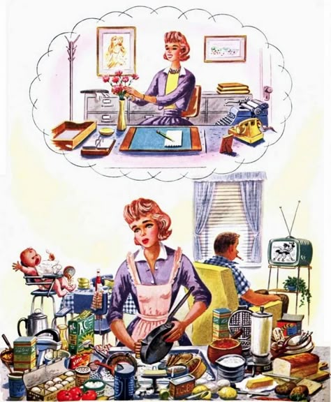 How to be a perfect ’50s housewife: Cleaning your home 39 Roger Wilkerson, Saturday Evening Post Covers, 50s Housewife, Post Cover, Vintage Housewife, Saturday Evening Post, Evening Post, Teaching Literacy, September 19