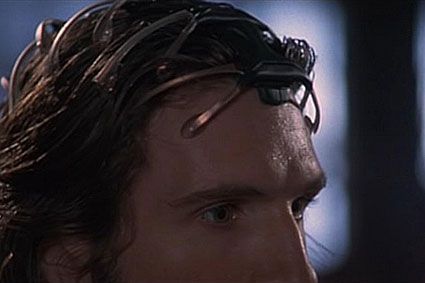 "Squid" head gear from "Strange Days" Strange Days, Ralph Fiennes, Head Gear, Image Search, Close Up, Dreadlocks, Hair Styles, Hair, Beauty