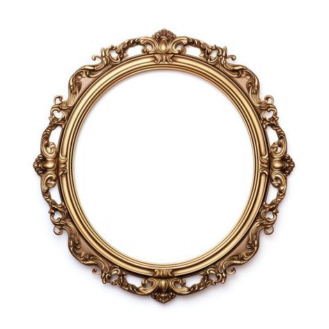 Moon jewelry locket frame. | premium image by rawpixel.com Circle Frame Aesthetic, Round Vintage Frame, Rentry Recourses, Journal Aesthetics, Jewelry Locket, Vintage Gold Mirror, Frames Design Graphic, Dress Reference, Frames Design