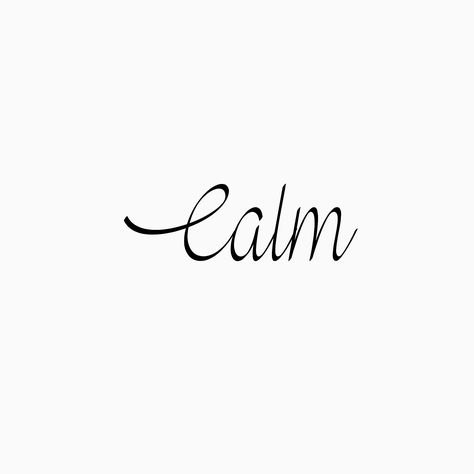 calm. Single Words, Relaxing Bath, Simple Words, One Word, Zen Garden, Pretty Words, Inner Peace, Beautiful Words, Inspire Me