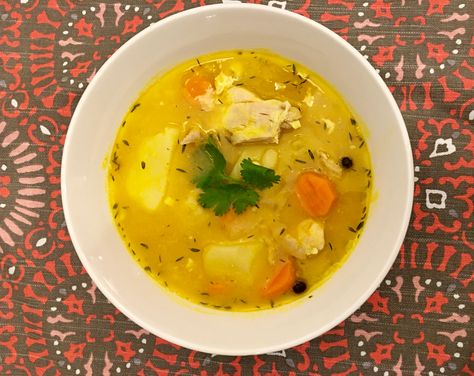 How to make the best Jamaican Chicken soup with dumplings by Gourmetcentric! Dumplings Videos, Jamaican Soup, Chicken Soup With Dumplings, Jamaican Chicken Soup, Soup With Dumplings, Louisiana Gumbo, Warming Soups, Jamaican Chicken, Healthy Chicken Soup