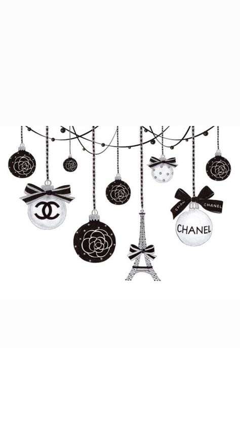 Coco Chanel Logo, Chanel Christmas, Megan Hess Illustration, Chanel Poster, Chanel Wallpapers, Chanel Wallpaper, Chanel Art, Gouache Illustrations, Fashion Background