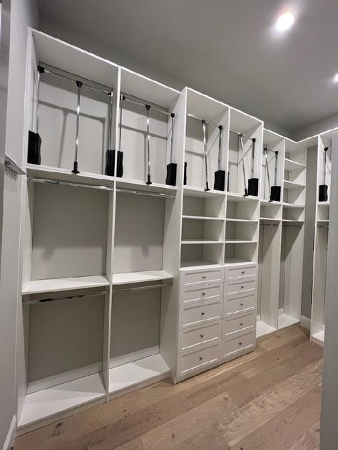 Closet Design Plans, Closet Redesign, Master Closet Design, Closet Redo, Dream Closet Design, Walk In Closet Design, Closet Design Layout, Farm Living, Closet Renovation