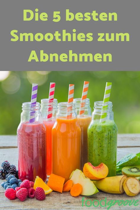 5 gesunde Smoothies Longevity Diet, Keto Smoothie Recipes, Banana Drinks, Diet Smoothie Recipes, Best Fat Burning Foods, Fat Burning Smoothies, Good Smoothies, Cold Remedies, Smoothie Shakes