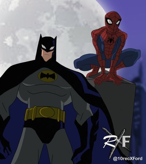 Spiderman And Batman, Batman And Spiderman, Tron Evolution, The Batman 2004, Wolverine Artwork, Dc Comics Vs Marvel, Marvel And Dc Crossover, Image Spiderman, Batman Spiderman