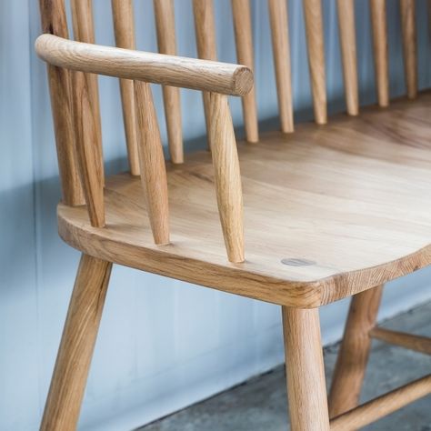 Windsor Bench, Reclaimed Wood Benches, Hall Bench, Funky Chairs, Oak Bench, Urban Interiors, Simple Sofa, Rustic Bench, Love Chair