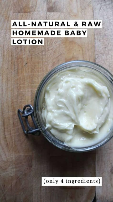 Baby Lotion Recipe, Homemade Baby Lotion, Tallow Baby Balm Recipe, All Natural Lotion Recipe, Baby Lotion Diy, Nora Tea, All Natural Baby Products, Natural Baby Lotion, Nontoxic Baby Products