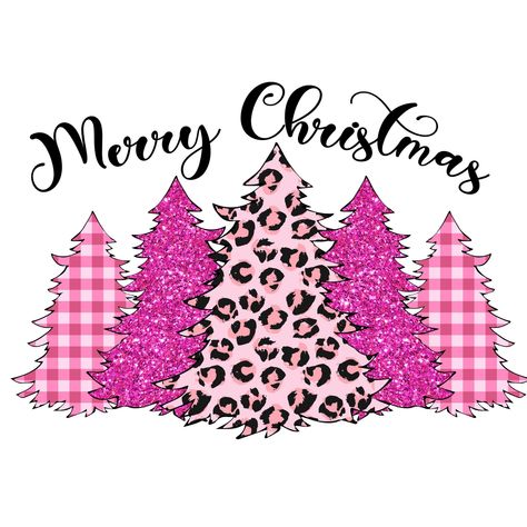 Merry Christmas Pink, Trees Png, Christmas Tree Nails, Cute Christmas Wallpaper, Christmas Pink, Scrap Material, Pink Trees, Pink Christmas Tree, Christmas Sublimation