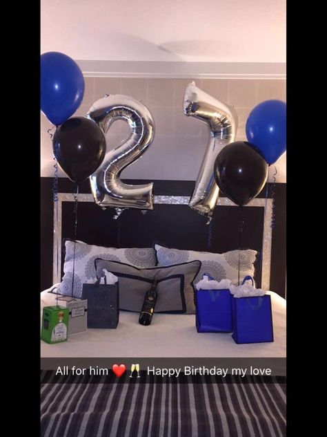 youtube: Zakia Chanell pinterest: elchocolategirl instagram: elchocolategirl snapchat: elchocolategirl 27 Birthday Ideas For Him, 27 Birthday Ideas, Birthday Surprise Husband, Boyfriends Birthday Ideas, 40 Gifts, Birthday Surprises For Him, Bday Gifts For Him, Surprise Gifts For Him, Surprise Boyfriend