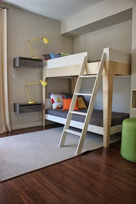 handmade charlotte kronprinsessene rafa kids bolig magazine beds rafa kids casa sugar julien fernandez ... Corner Bunk Beds, Mommo Design, Modern Bunk Beds, Bunk Beds With Stairs, Bunk Bed Designs, Space Bedding, Kids Bedroom Designs, Kids Bedroom Design, Kids Bunk Beds