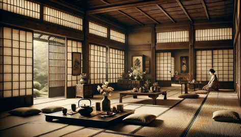 Japanese Castle Interior, Medieval Japan, Castle Bedroom, Castle Interior, Kiyomizu Dera, Japanese Castle, Castles Interior, Visual Novel, Art Inspo