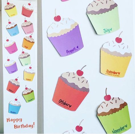 Bulletin Board Birthday, Junior High Classroom, Birthday Classroom, Birthday Bulletin Board, Birthday Board Classroom, Diy Bulletin Board, Cute Bulletin Boards, Teacher Bulletin Boards, Middle School Math Teacher