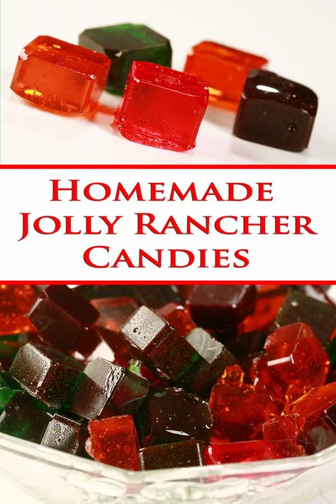 Homemade Jolly Ranchers, Hard Candy Recipes Easy, Tortilla Ideas, Tropical Picnic, Sour Candy Recipe, Jolly Rancher Candy, Handmade Sweets, Make Your Own Candy, Home Made Candy