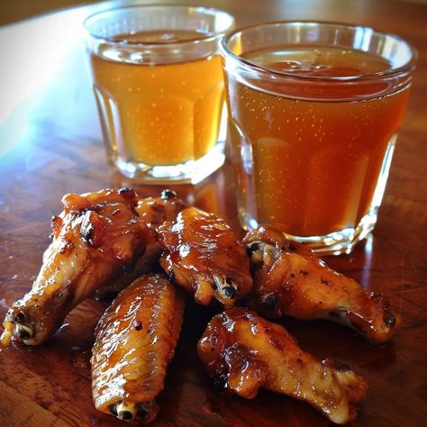 Bourbon Molasses Wing Sauce, Hot Honey Bourbon Wing Sauce, Bourbon Wing Sauce, Honey Mustard Wings, Wing Sauce Recipe, Wings Sauce, Honey Bbq Wings, Glazed Ribs, Wing Sauce Recipes