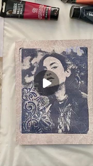 Froyle Davies on Instagram: "In this tutorial, I will show you how to use stencils with your image transfers on the gel plate.  You will love this! There is nothing so deeply satisfying as using your own photos to create beautiful artwork.  For the full art class, find me on Skillshare, my website or YouTube - links in bio - - #imagetransfers #imagetransfer #printmaking #mixedmediaartist #mixedmediaart #froyleart #gelliplate #gelliprinting #gelliarts #monoprinting #monoprint #skillshare #youtubechannel #collageart #howtopaint #onlineartclass" Froyle Davies, Gelli Printing Techniques, Gel Plate, Image Transfers, Gelli Arts, Online Art Classes, Gelli Printing, Gelli Plate, Monoprint