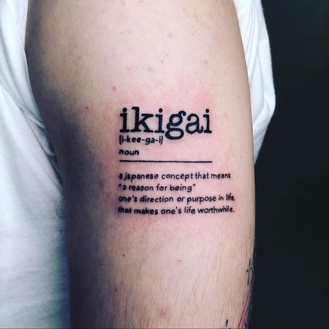 Ikigai Tattoo, Purpose Tattoo, One Life, Life Purpose, Tattoo Quotes, Tattoo Ideas, Meant To Be, Tattoos, Quotes