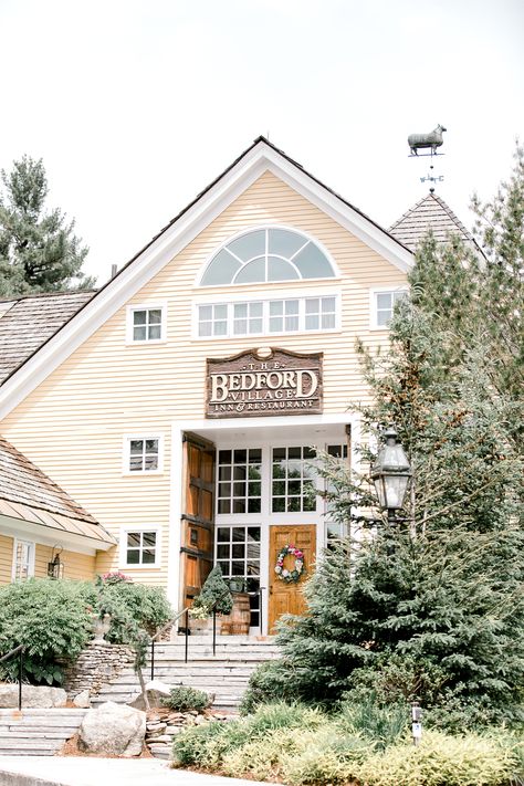 Elegant Rustic Barn Wedding at the Bedford Village Inn in Bedford NH #wedding #rustic #barnwedding Bedford Village Inn Wedding, Bedford Village Inn, Wedding Packages Prices, Summer Wedding Reception, Spa Luxury, Nh Wedding, Village Inn, Great Hall, Stay Overnight