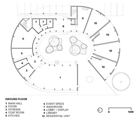 Calgary Japanese Community Centre Community Centre Design Concept, Community Centre Design, Community Centre Floor Plan, Community Centre Plan, Community Center Plan Architecture, Community Center Architecture, Community Center Architecture Concept, Community Centre Architecture, Community Centre Architecture Concept