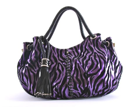 Louise PURPLE Velvet Zebra Design Tasseled Oversized Satchel Bag Purse Clawdeen Wolf Closet, Clawdeen Wolf Clothes, Clawdeens Closet, Purple Gyaru, Purple Mcbling, Clawdeen Wolf Outfit, Clawdeen Costume, Clawdeen Aesthetic, Monster High Costume