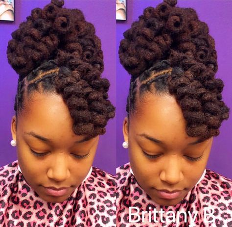 Updo Cabello Natural, Thick Locs, Dreads Styles For Women, Dreads Girl, Beautiful Dreadlocks, Short Locs Hairstyles, Dreadlock Styles, Dreads Styles, Dread Hairstyles