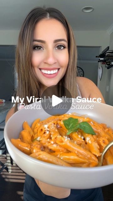 Caterina Cosentino | Easy, Quick & Family Recipes on Instagram: "Every time I try a different vodka sauce recipe… I always come back to mine! Recipe below♥️ 🥰
.
.
.
What you’ll need:
• 5oz pancetta 
• 3tbsp olive oil 
• 1 small yellow or white onion, diced 
• 4 garlic cloves, minced
• 1/4c vodka 
• 6oz tomato paste 
• 3c heavy cream 
• 1tsp salt
• 1-2tsp red pepper flakes (more for spicier, omit for not spicy)
• 1/4tsp pepper 
• 1/4c-1/2c pasta water (water your pasta cooked in) less for a thicker sauce, more for a more saucy sauce
• 1lb of pasta of your choice (I love rigatoni or penne)
• 1/2c grated/shredded parmesan cheese, more to top
• 2tbsp fresh Basil + more for garnish 
• 1 tbsp butter
🍝
How you’ll make it:
1. Put olive in a frying pan and fry pancetta until somewhat somewhat cri Quick Vodka Sauce, Red Sauce Pasta Recipes, Quick Family Recipes, Lunch Pasta, Vodka Sauce Recipe, Vodka Sauce Pasta, I Always Come Back, Quick Family Meals, Vodka Pasta