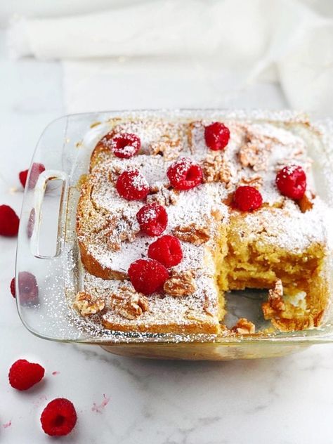 Coconut Sweetened Condensed Milk, Milk Custard, Baked French Toast Casserole, French Toast Ingredients, Classic French Toast, Baked French Toast, Berry Recipes, Toast Casserole, Ultimate Breakfast